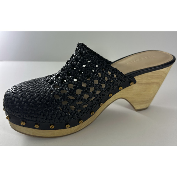 Veronica Beard Hardie Woven Leather Clogs Women's Shoes Size 6M 6 EUC $450 MSRP - Picture 5 of 16